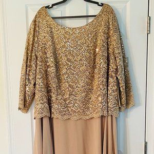 Roaman's Plus-Size Gown